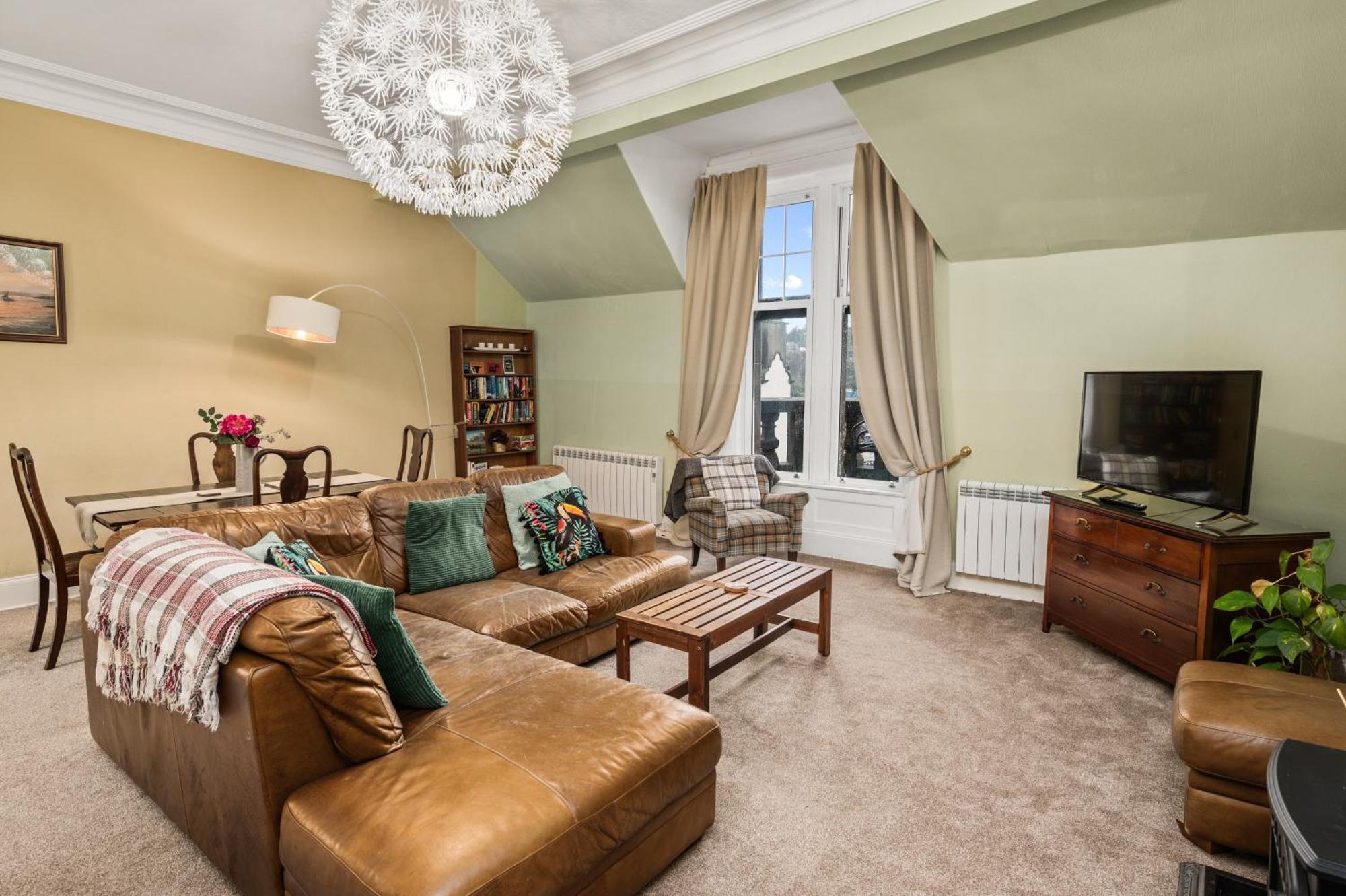 Panoramic Sea Views - Stunning 3Bd Apt & Balcony Oban Luaran gambar